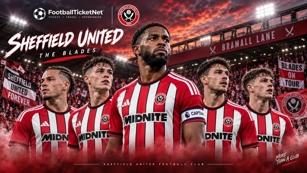 Sheffield United football match atmosphere