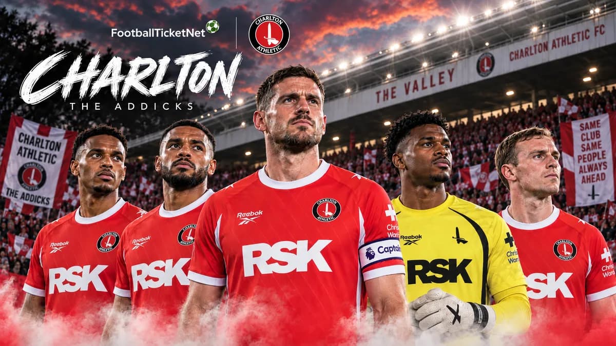 Charlton Athletic football match atmosphere