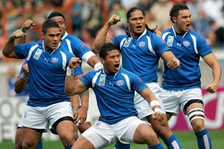 Samoa – jalkapallo-ottelun tunnelma