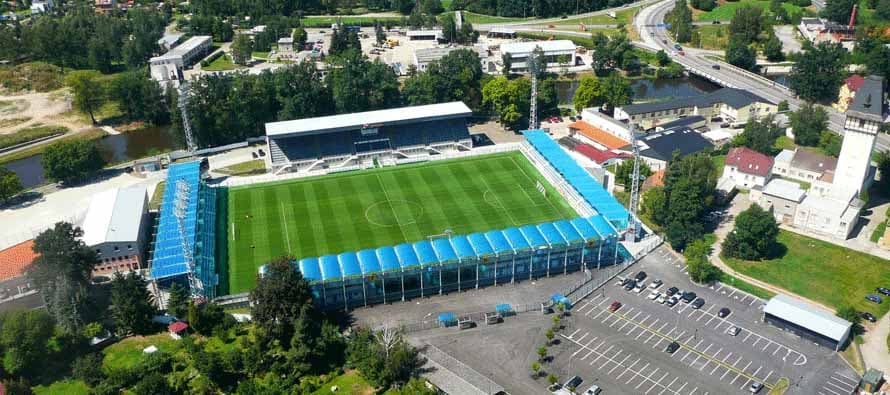 Stadion Strelecky ostrov, Ceske Budejovice
