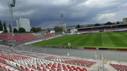 Mestsky fotbalovy stadion Srbska, Brno