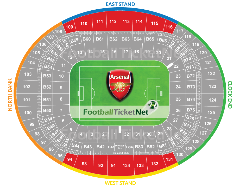 Arsenal vs Crystal Palace 27/10/2019 Football Ticket Net