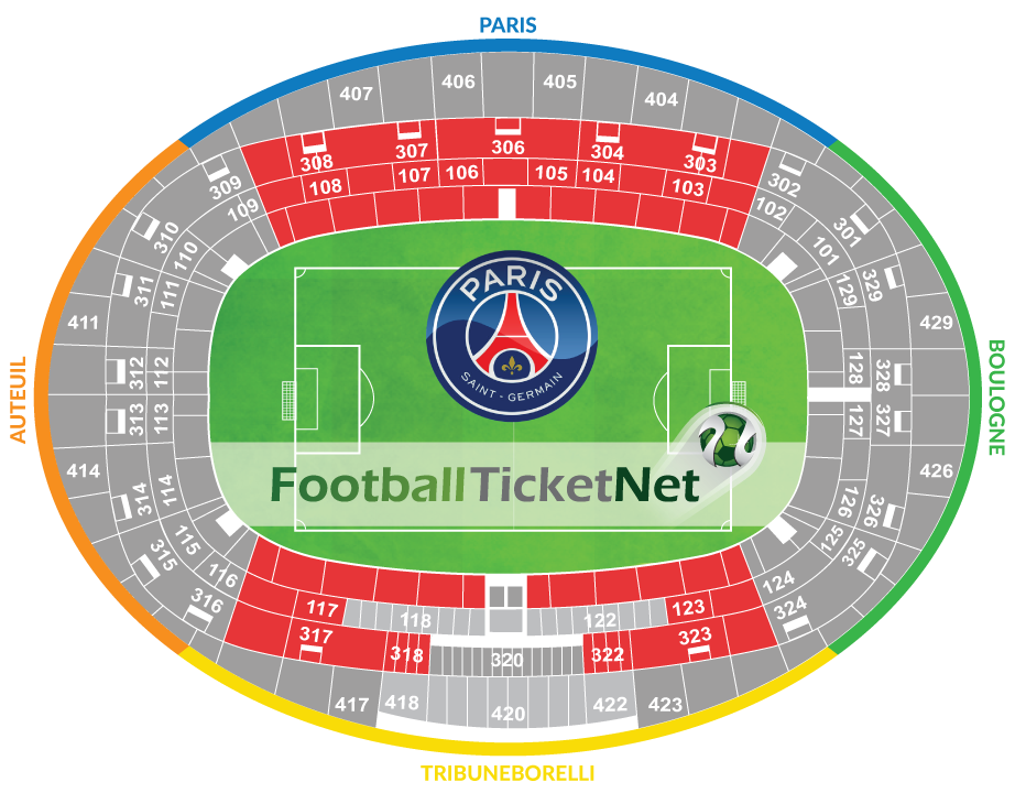 Paris SaintGermain vs Montpellier HSC 01/02/2020 Football Ticket Net