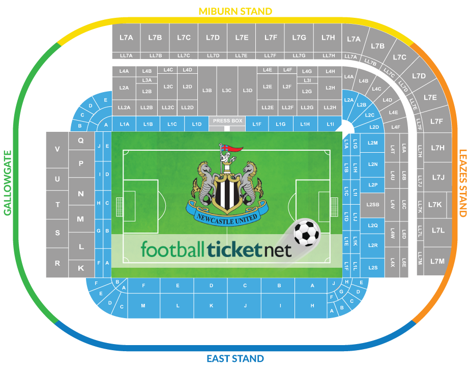Newcastle United vs Chelsea 18/01/2020 Football Ticket Net