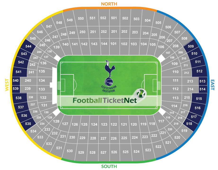 Tottenham Hotspur vs Chelsea 24/11/2018 Football Ticket Net