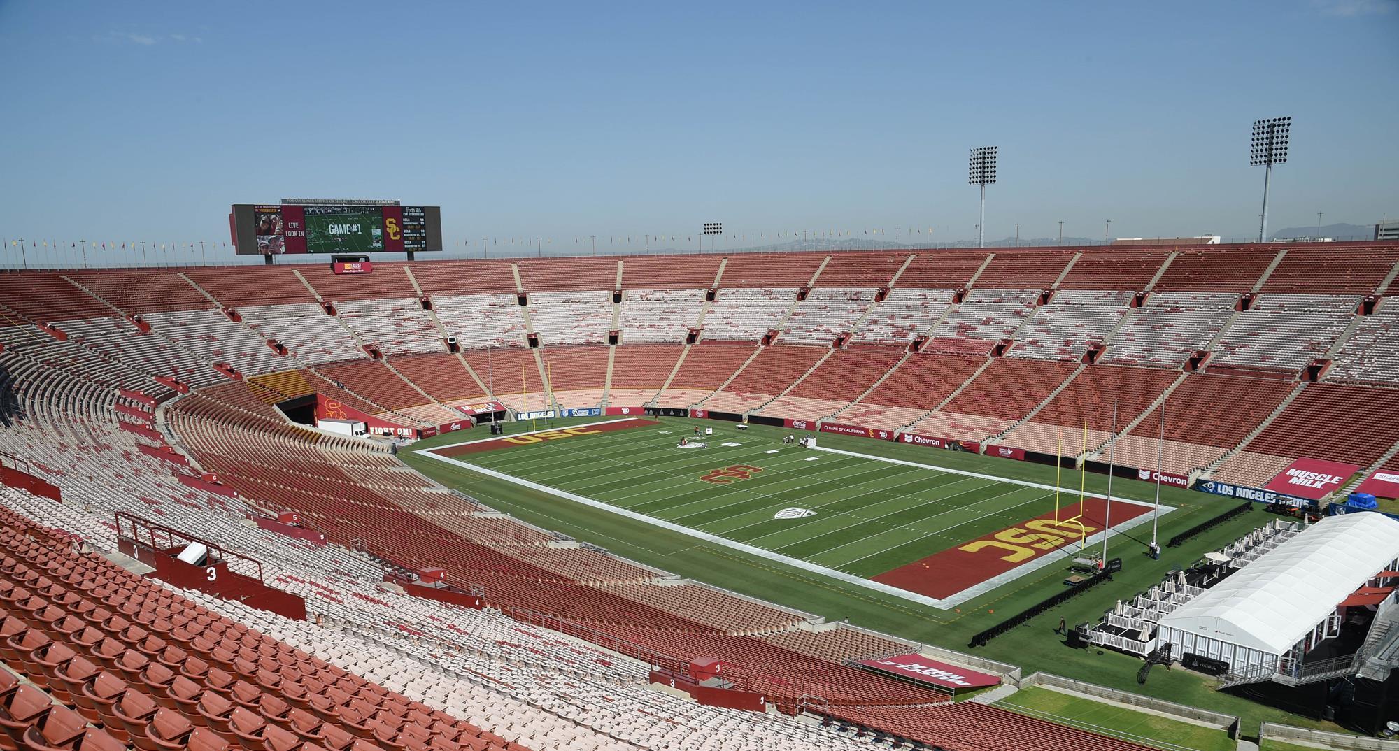 La Coliseum Football Seating Chart