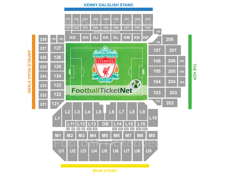 Sheffield United Seating Chart