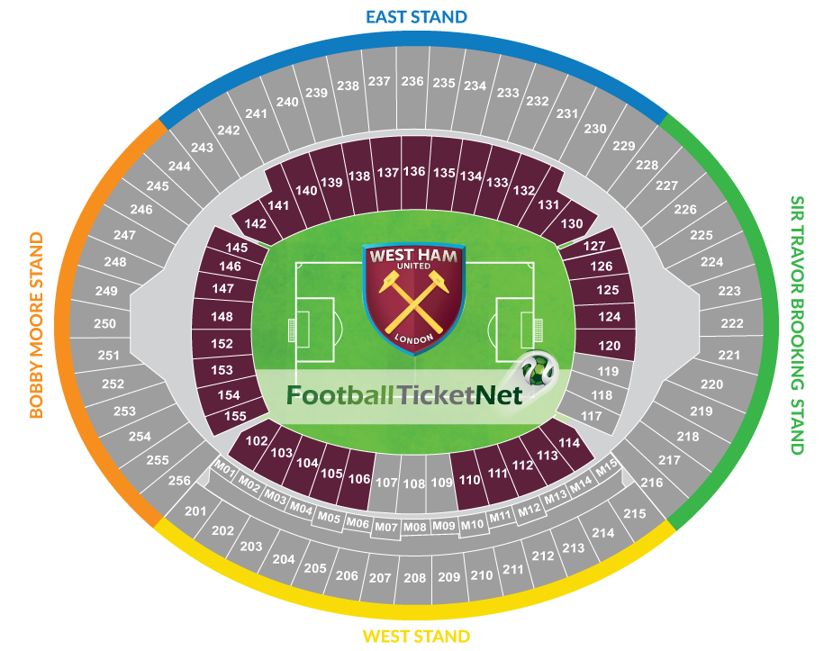 London Olympic Stadium Baseball Seating Chart