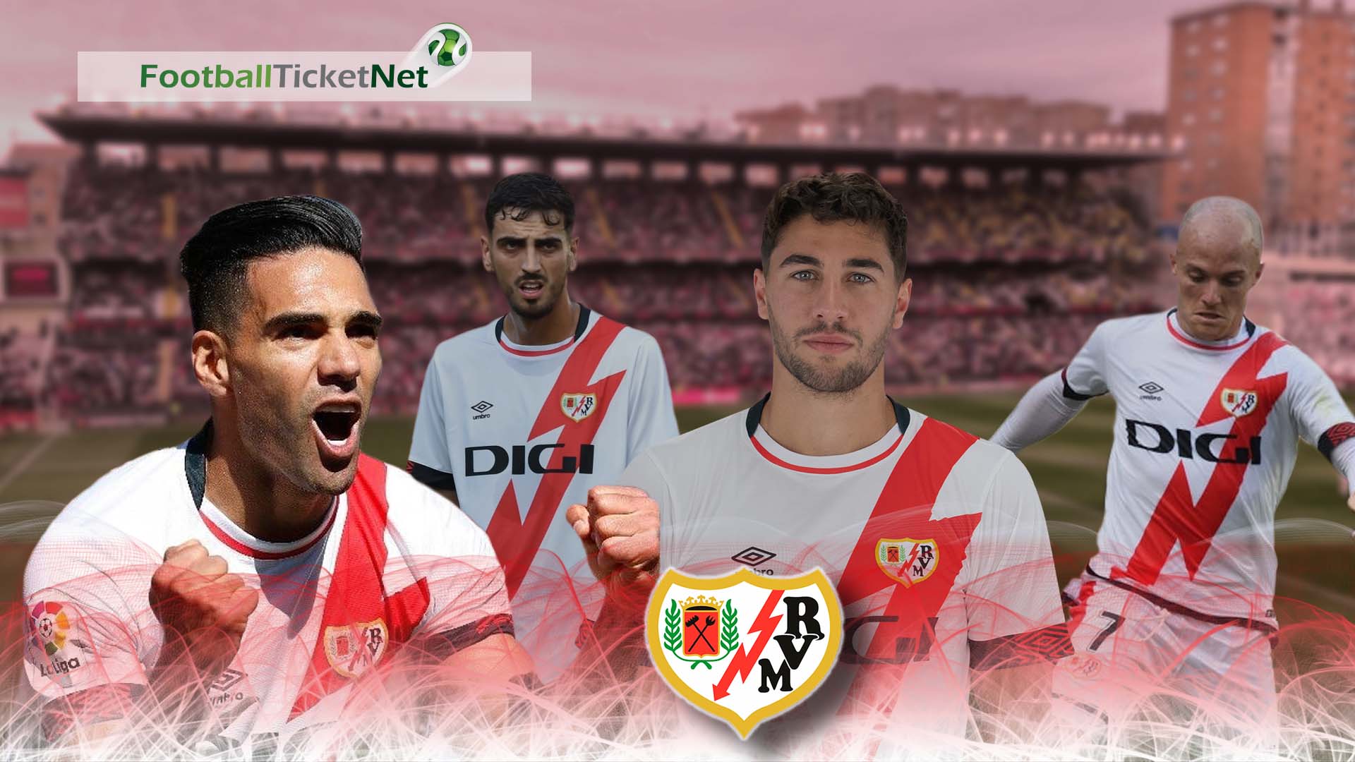 Buy Rayo Vallecano Tickets 2021/22 - Football Ticket Net